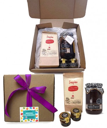 Pack café y dulce gourmet regalo día de la secretaria