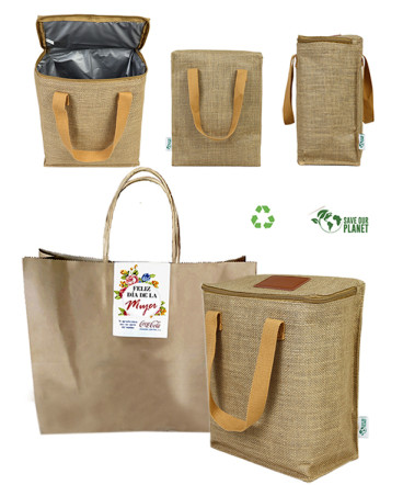 Cooler bag Yute regalo dia mujer