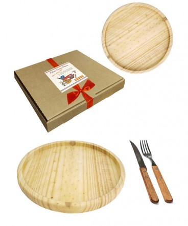 Set plato y servicio regalo fiestas patrias