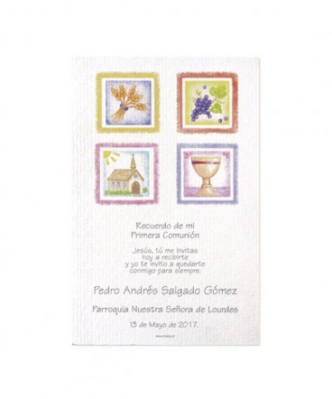 Santito de primera comunión