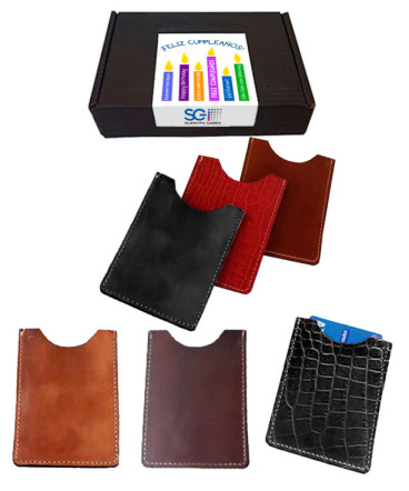 Tarjetero regalo de cumpleaños