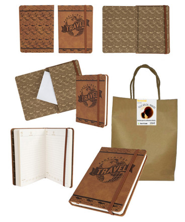 Agenda de viaje regalo dia del minero