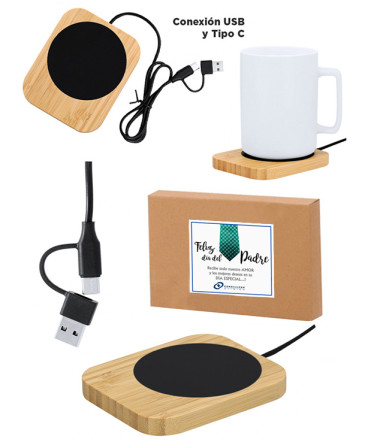 Calentador de tazas regalo dia del padre