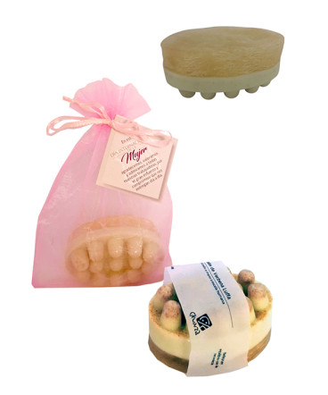Jabón de Masaje Luffa regalo dia de la mujer