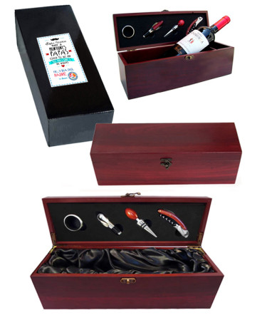 Caja set vino regalo dia del padre