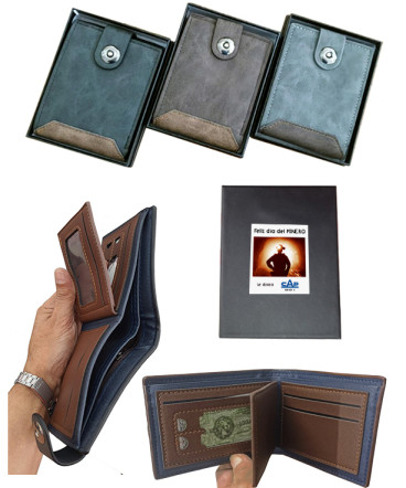 Billetera regalo dia del minero