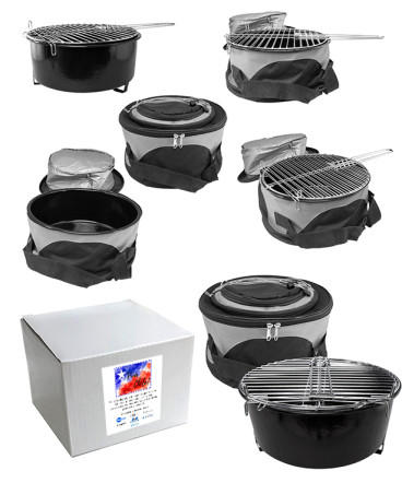 Set Bolso, Cooler, Parrilla regalo fiestas patrias