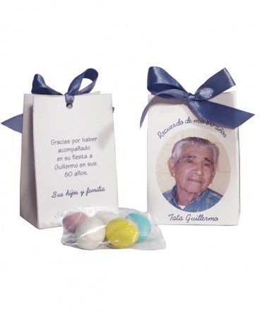 Bolso cinta con foto recuerdo de cumpleaños