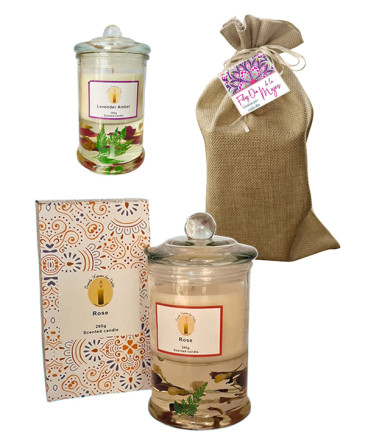 Vela aromática regalo dia de la mujer