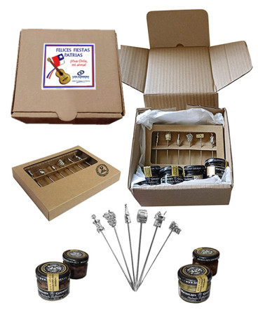 Kit coctel regalo de fiestas patrias