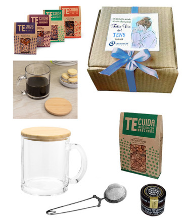 Kit de infusión dulce regalo de dia del TENS 