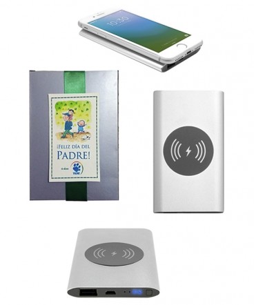Power Bank inalámbrico regalo dia del padre