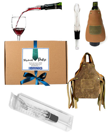 Set para botella regalo dia del padre