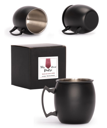 Tazón metálico regalo día del padre