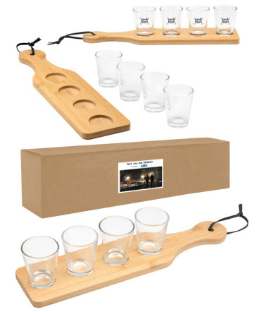 Set vasos regalo día del minero