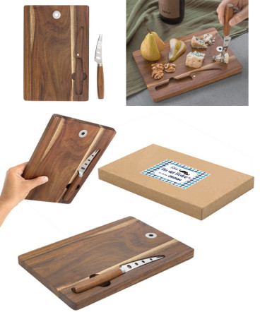 Tabla para quesos regalo dia del padre