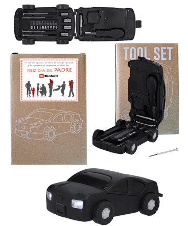 Set de herramientas carro regalo dia del padre