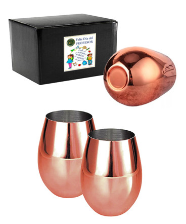 Vasos encolerizados regalo dia del profesor