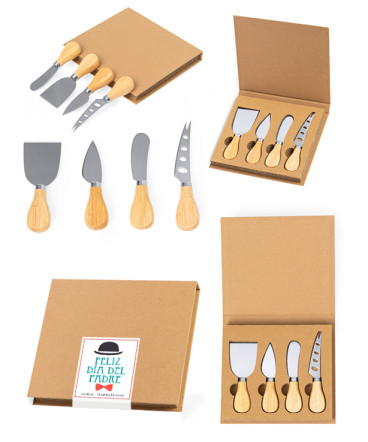 Set para queso regalo dia del padre