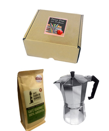 Set cafe express regalo dia del profesor
