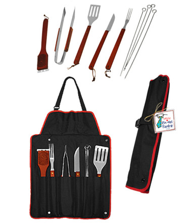Set delantal BBQ regalo dia del padre