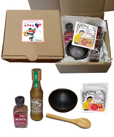 Set pebre con receta regalo fiestas patrias