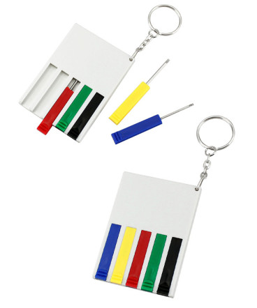 Llavero con Mini-Destornilladores