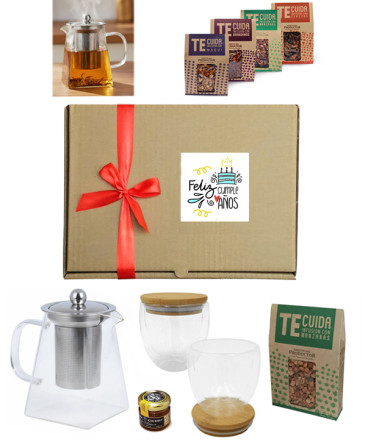 Set infusión dulce regalo de cumpleaños