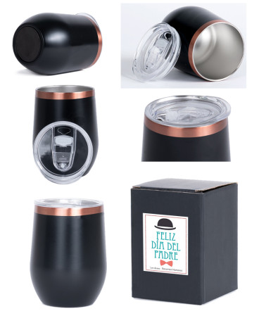 Vaso térmico metálico regalo día del padre