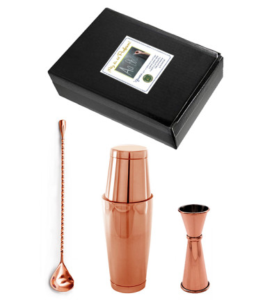 Set Coctelera Barrista regalo dia del médico