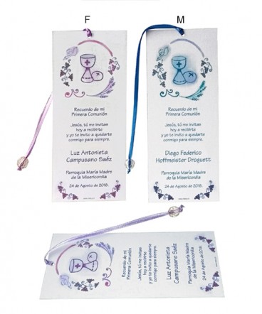 Santo marcalibro de primera comunión