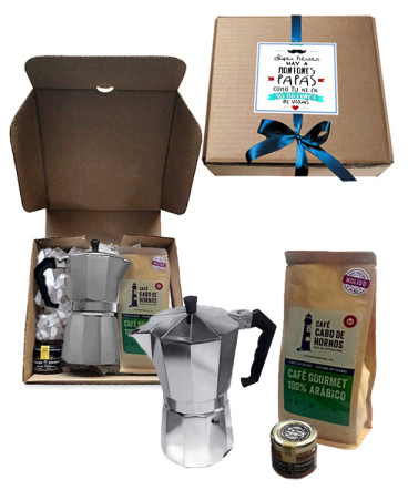 Set café con dulce regalo dia del padre
