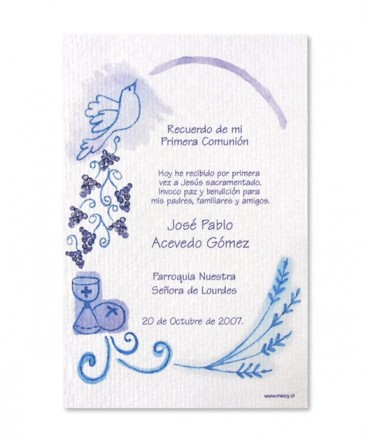 Santito de comunión