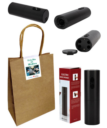 Descorchador Eléctrico regalo dia del médico