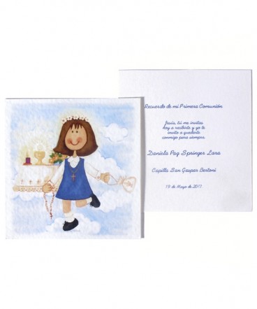 Santito de primera comunión