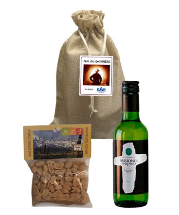 Aperitivo regalo dia del minero