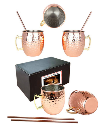  Set Moscow Mule regalo dia del minero