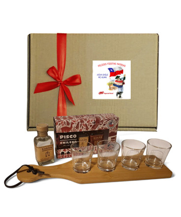 Set bar regalo de fiestas patrias