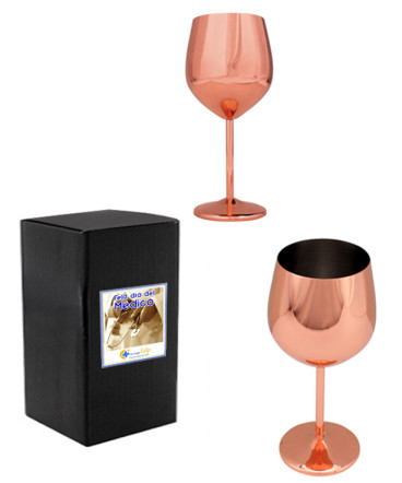 Copa metálica En Cobrizada regalo dia del medico