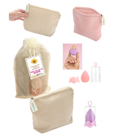 Necessaire y esponja regalo dia de la madre