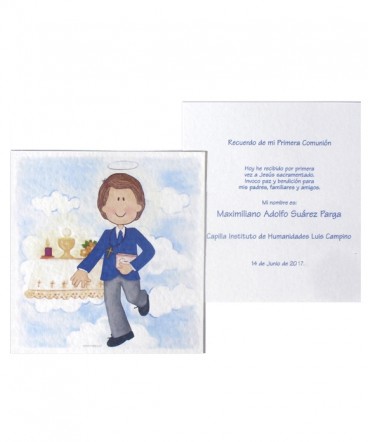 Santito de primera comunión