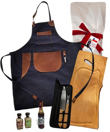 Pechera y kit asado regalo de fiestas patrias