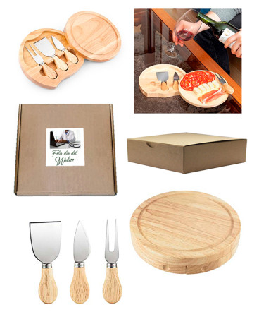 Set Tabla de Quesos regalo dia del médico