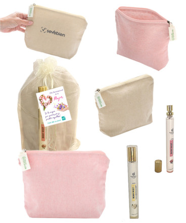 Necessaire y perfume regalo dia de la mujer