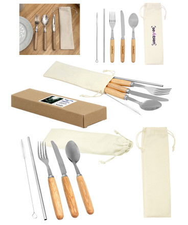 Set de cubiertos regalo dia del minero
