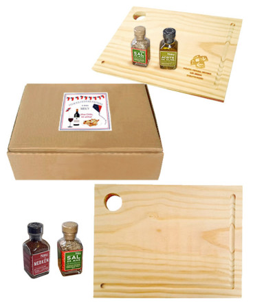 Tabla condimentos regalo fiestas patrias