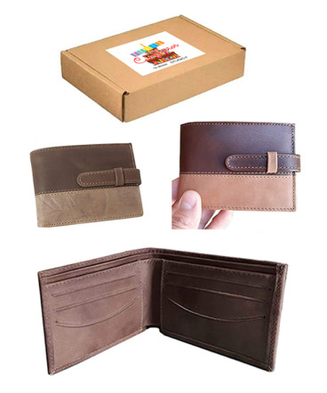 Billetera bicolor regalo de cumpleaños