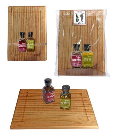Tabla aliños regalo de fiestas patrias