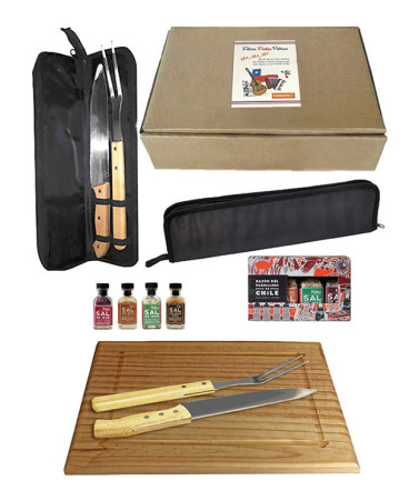 Kit parrillero regalo fiestas patrias