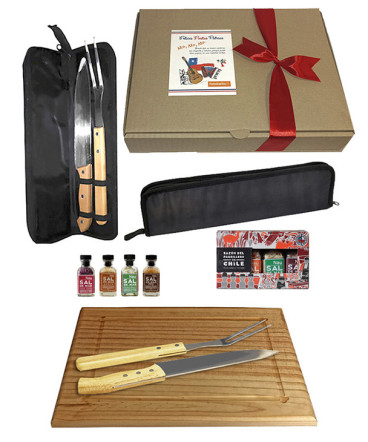 Kit parrillero regalo fiestas patrias